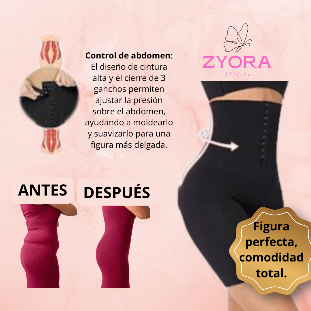 Zyora Comfort✨- Cintura Moldeada y Glúteos de Impacto Sin Operaciones Dolorosas Ni Costosas.