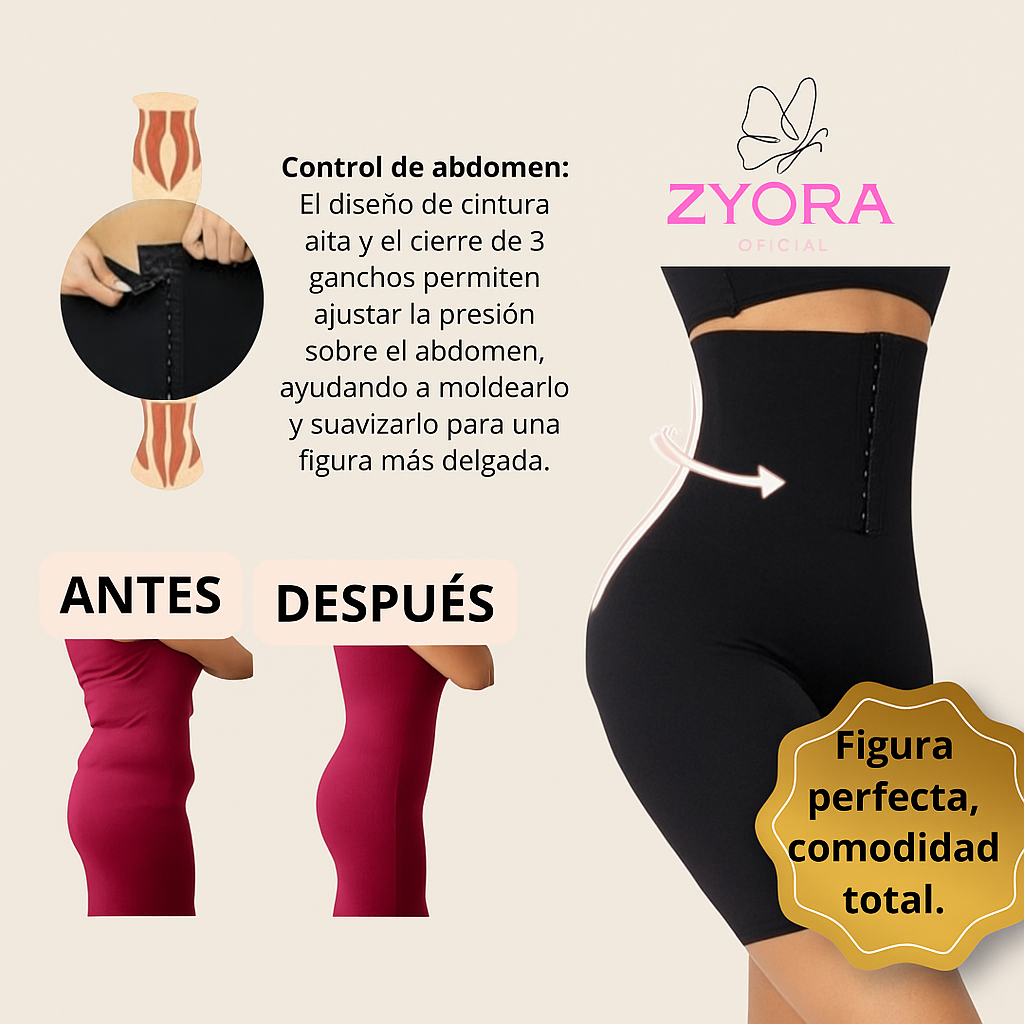 Zyora Comfort✨- Cintura Moldeada y Glúteos de Impacto Sin Operaciones Dolorosas Ni Costosas.